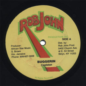 Capleton - Buggerin