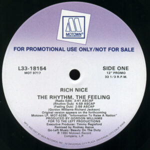 Rich Nice - The Rhythm, The Feeling