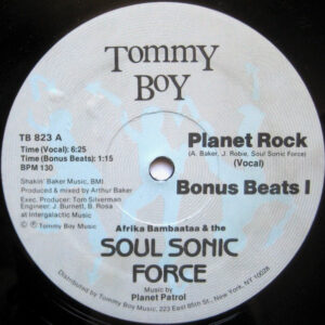 Afrika Bambaataa & Soulsonic Force Music By Planet Patrol - Planet Rock