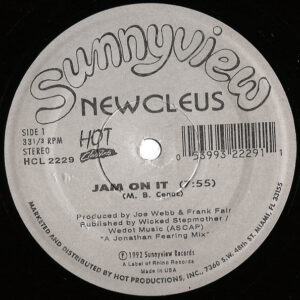 Newcleus / Extra T's - Jam On It / Ex'tra T's  Boogie
