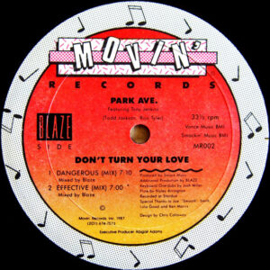 Park Avenue Featuring Tony Jenkins - Don't Turn Your Love
