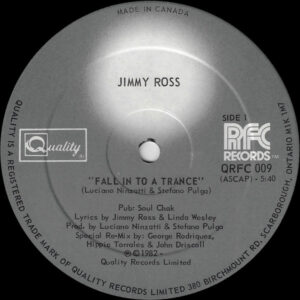 Jimmy Ross - Fall In To A Trance